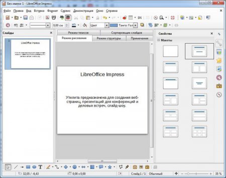 LibreOffice Impress