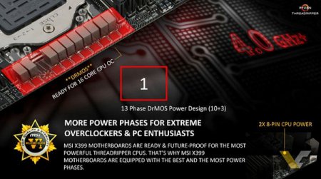 «материнка» MSI X399 Gaming Pro Carbon AC